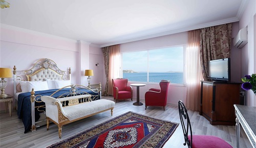 Suite, vistas al mar