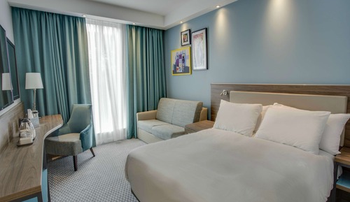 Habitación, 1 cama de matrimonio, accesible para personas con discapacidad