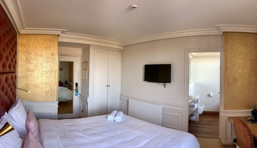 Habitación doble, bañera