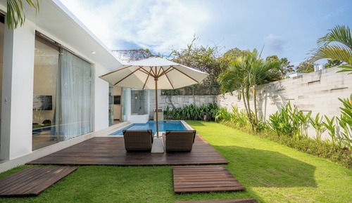 Villa romántica, 1 cama de matrimonio grande
