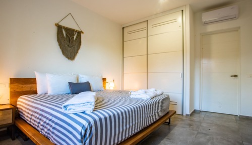 Suite romántica, 1 cama de matrimonio grande, piscina privada