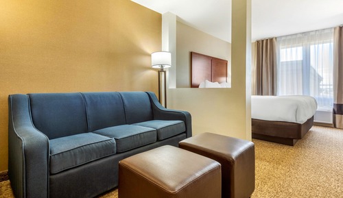 Suite, 1 cama de matrimonio grande con sofá cama, no fumadores