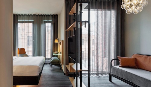 Habitación Deluxe, 1 cama de matrimonio con sofá cama, no fumadores