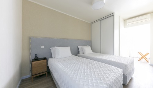 Habitación con 2 camas individuales
