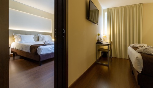 Habitación superior con 2 camas individuales, 2 camas individuales