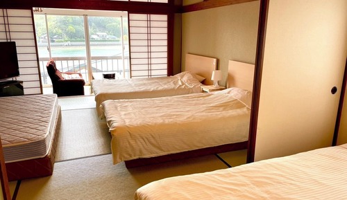 Habitación tradicional, baño privado, vistas al mar (Japanese-style)