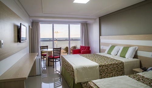 Habitación triple superior, vistas al mar