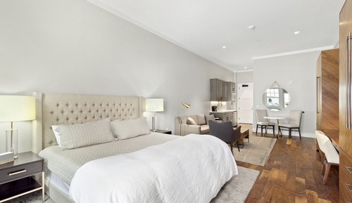 Suite estudio de lujo, 1 cama de matrimonio grande, no fumadores