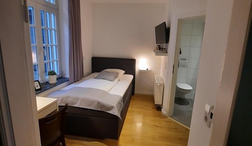 Habitación individual, baño privado