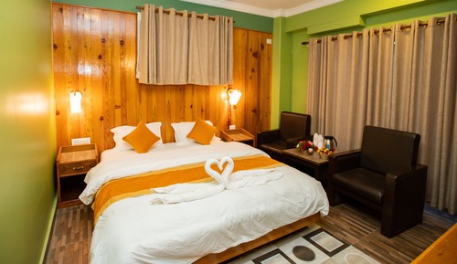 Habitación de luna de miel doble, 1 cama de matrimonio grande