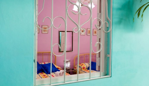 Habitación estándar doble, varias camas, no fumadores
