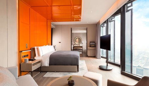 Habitación Grand, 1 cama de matrimonio grande (Tianfu Square View)