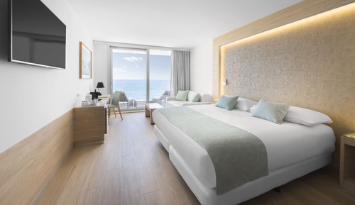 Habitación doble superior, 1 cama doble, vistas al mar (Neptuno)
