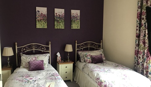 Habitación con 2 camas individuales