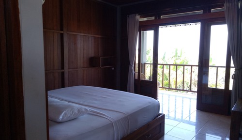 Habitación Deluxe doble, 1 cama de matrimonio grande, vistas al mar
