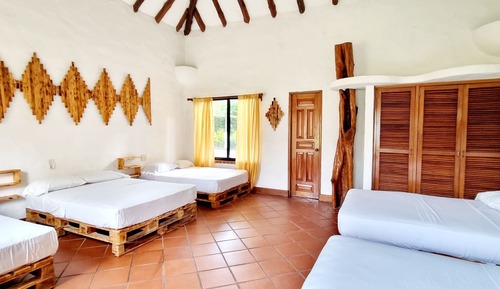 Habitación superior, vistas al jardín