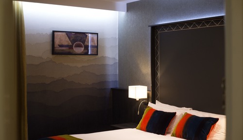 Habitación clásica doble de uso individual, 1 cama de matrimonio grande, no fumadores