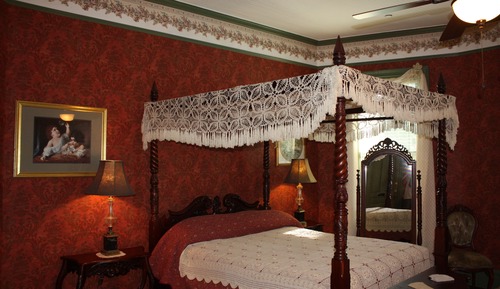 Habitación romántica doble, 1 cama de matrimonio (Ribbons and Roses)