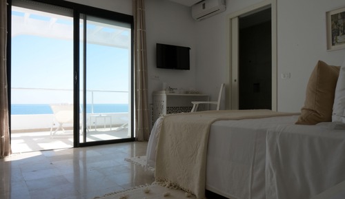 Habitación estándar doble, no fumadores, vistas al mar (El Fell)
