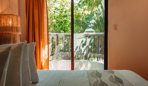 Habitación Confort doble, vistas al jardín