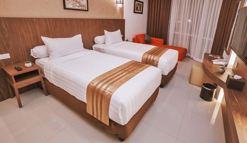 Habitación Deluxe con 2 camas individuales, 2 camas individuales