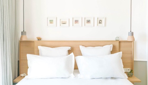 Habitación ejecutiva con 1 cama doble o 2 individuales, balcón, vistas al mar
