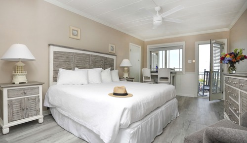 Habitación estándar, 1 cama de matrimonio grande, no fumadores, vistas al mar