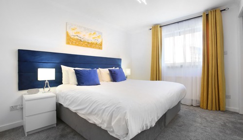 Apartamento Deluxe, 2 habitaciones, no fumadores, vistas a la ciudad