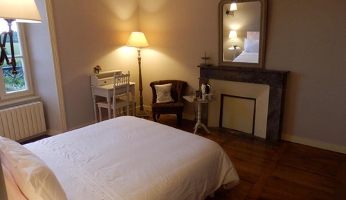 Habitación clásica doble, no fumadores, vistas al jardín (Chambre Clarisse)