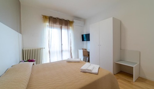 Habitación familiar doble, vistas al jardín