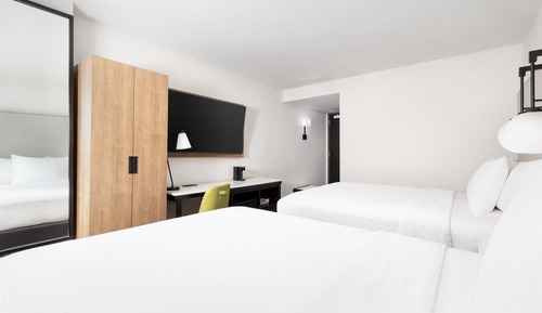Habitación, 2 camas de matrimonio