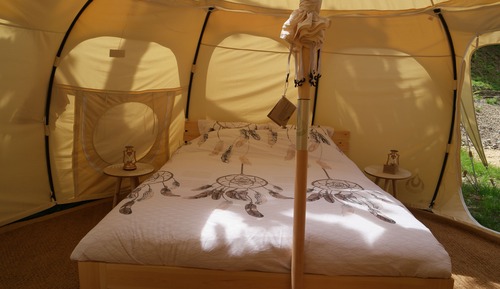 Tienda, 1 cama doble