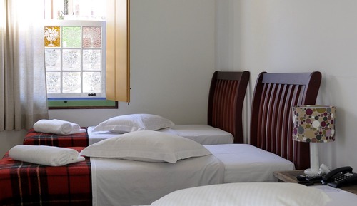 Habitación triple de lujo, 1 cama de matrimonio, no fumadores
