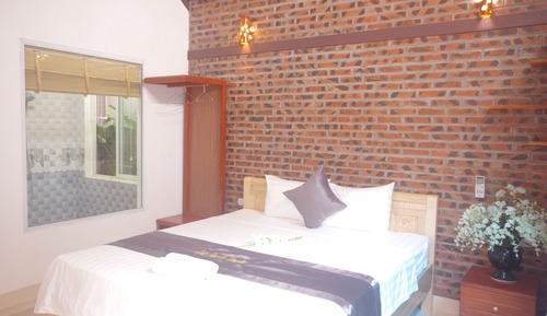 Habitación tradicional doble, 1 cama de matrimonio grande, vistas al jardín (Triple)