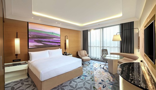 Habitación ejecutiva, 1 cama de matrimonio grande (with Executive Lounge Access)