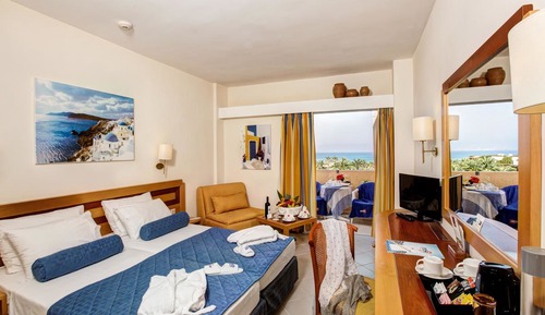 Habitación doble superior, vistas al mar