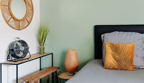 Habitación Confort doble, 1 cama de matrimonio grande (CHAMBRE 5 JUNGLE)