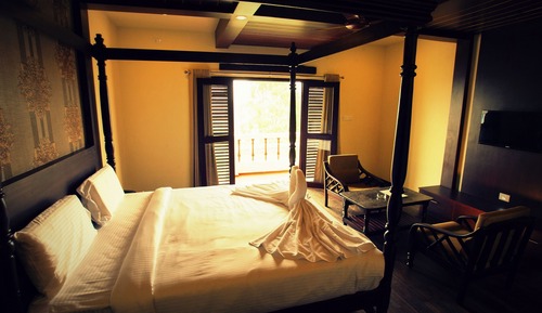 Habitación triple Premium, 1 cama de matrimonio grande, vistas al valle