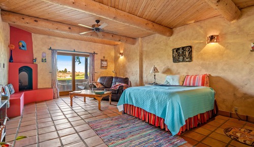 Suite estudio romántica, 1 cama de matrimonio grande