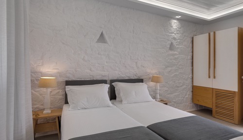 Habitación estándar con 1 cama doble o 2 individuales, vistas a la piscina