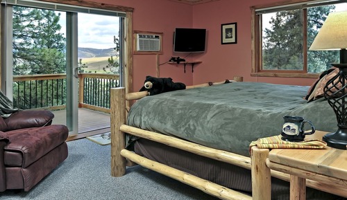 Habitación Deluxe, 1 cama de matrimonio grande, vistas a la montaña