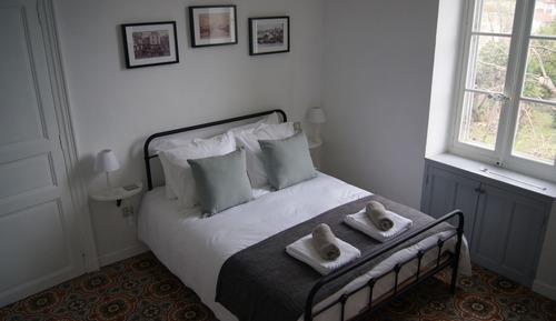 Habitación doble, baño privado, vistas al jardín (a. No1 Chambre)