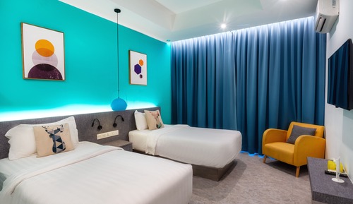 Habitación Deluxe con 2 camas individuales