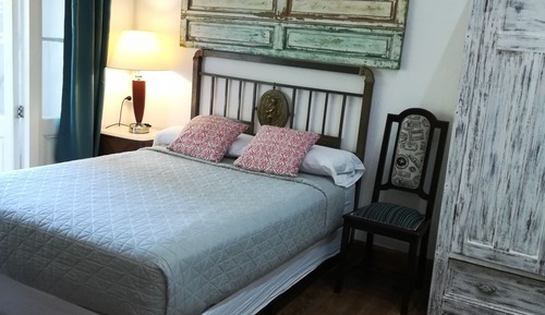 Habitación de diseño doble, 1 cama doble, baño privado