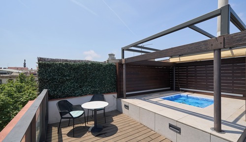 Suite junior, piscina privada