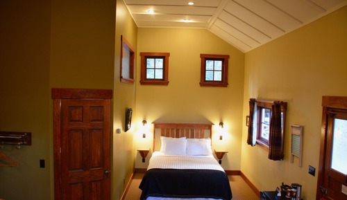 Cabaña de luna de miel, 1 cama de matrimonio, chimenea