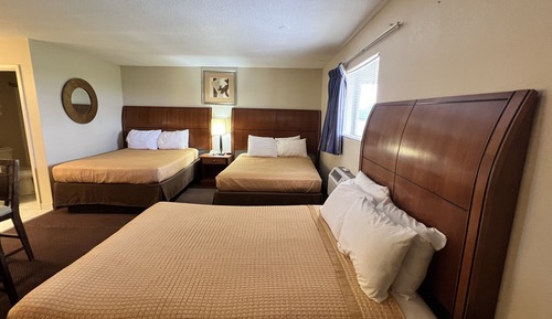 Habitación, varias camas, no fumadores (3 Double Beds Deluxe)