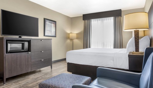 Habitación estándar, 1 cama de matrimonio grande, no fumadores, frigorífico y microondas
