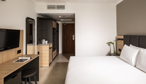 Habitación estándar con 1 cama doble o 2 individuales, vistas al mar