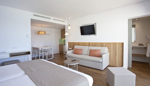 Estudio Premium, balcón, vistas al mar